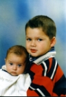(1999-12) Amaury 3 mois, Timothy 4 ans